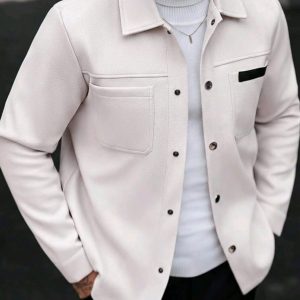 Chaqueta informal manga larga