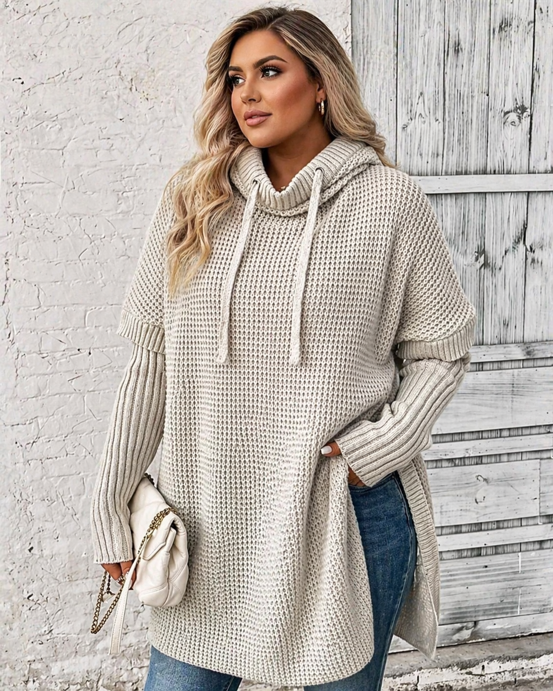 Este sweater no es básico… es el protagonista de tus looks de otoño/invierno.
