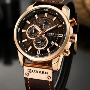 Reloj Curren 8314Hombre Elegante Cronógrafo