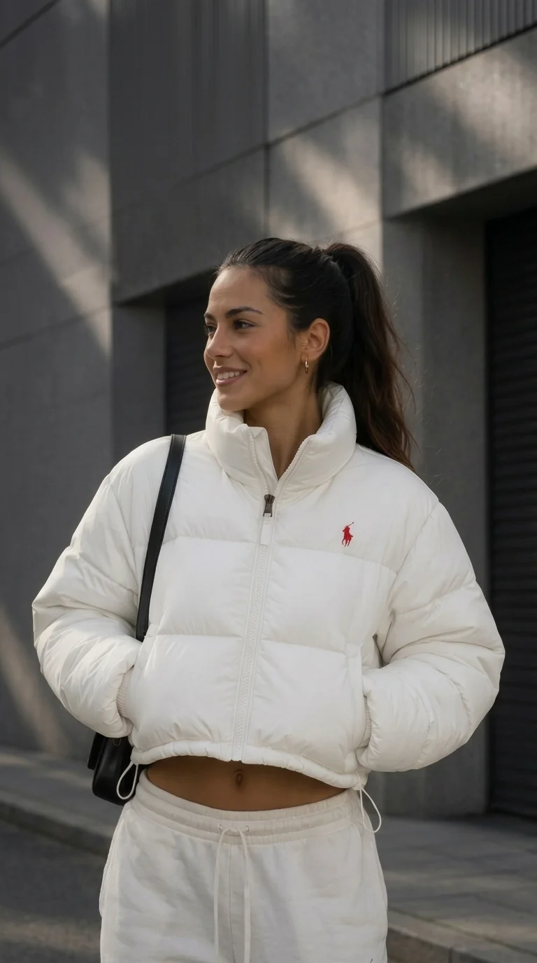 Chaqueta Plumífero Puffer Polo Ralph Lauren Blanco