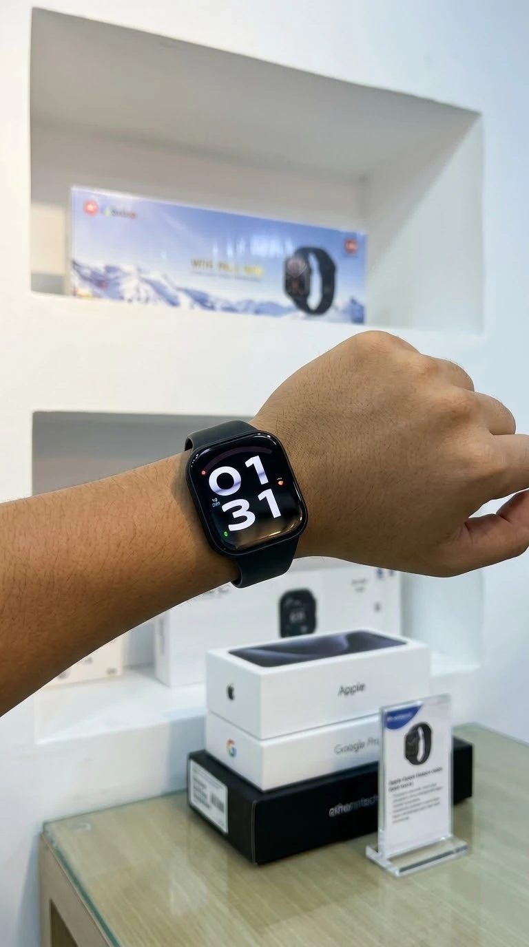 Reloj inteligente Xiaomi Redmi Watch 6 Lite negro con pantalla AMOLED 1.96"